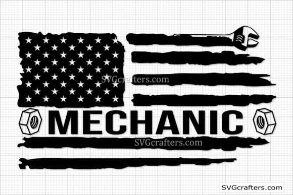 American Mechanic Clipart for Creative Projects