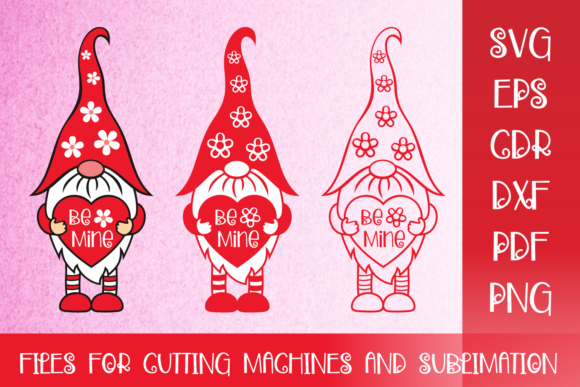 Be Mine - Valentines SVG with Cute Gnome: A Practical Review for Digital Creators