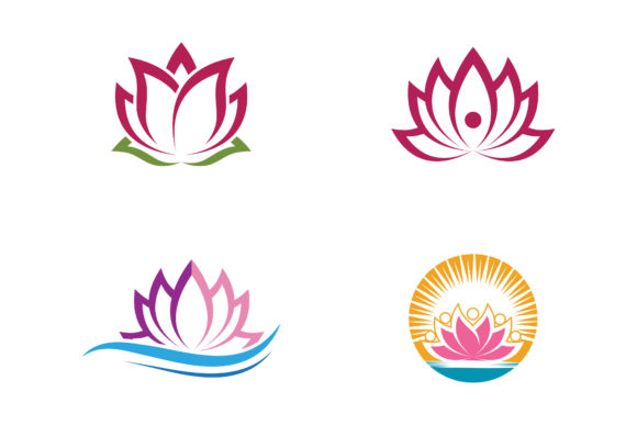 Beauty Vector Lotus Flowers: A Floral Masterpiece for Design