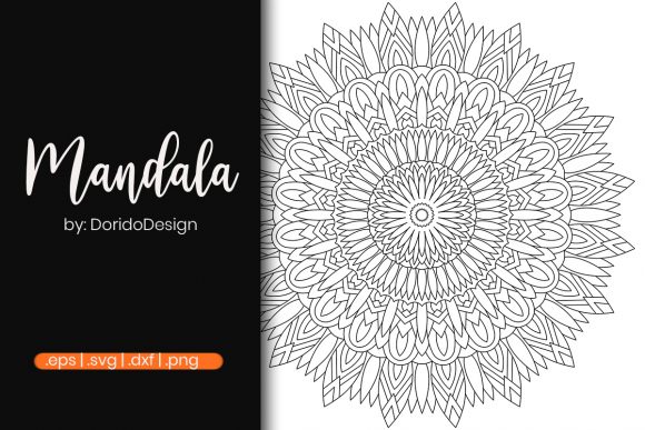 Complex Mandala Coloring Page for Adult: A Versatile Digital Asset