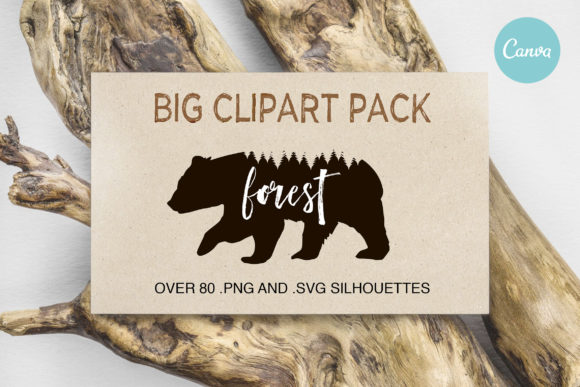 Forest Silhouettes and Elements: The Ultimate Collection for Nature-Inspired Design