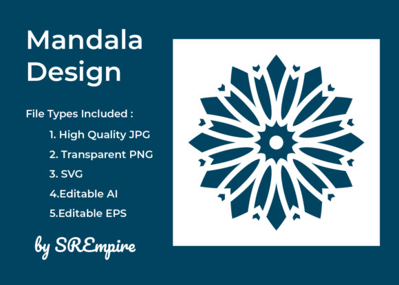 Luxury Mandala Ornamental Symbol Design