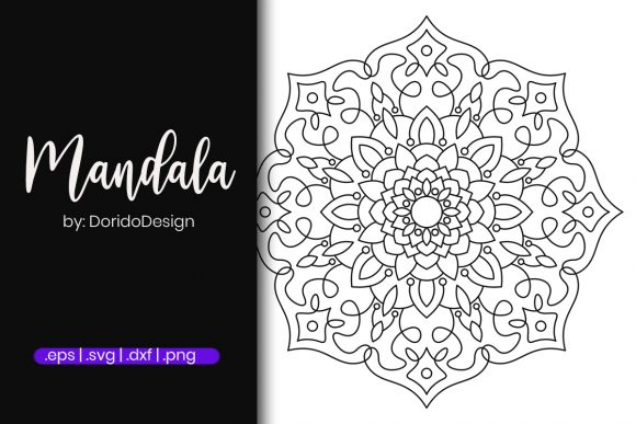 Mandala Coloring Page for Adults