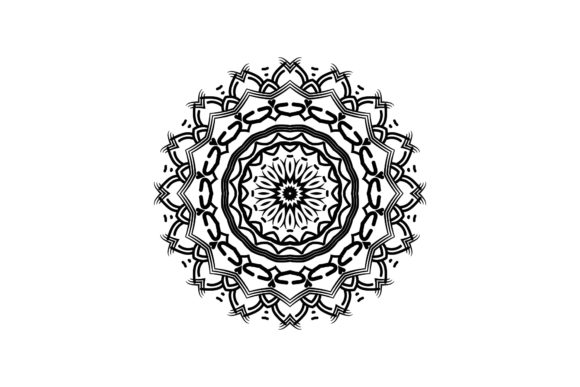 Mandala Decorative Flower Abstract: A Versatile Design for Creative Projects
