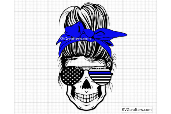 Messy Bun Police, Thin Blue Line: A Creative Tribute for Real-World Projects