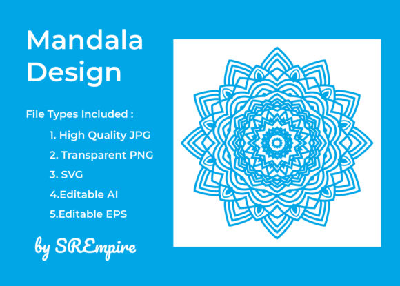 Ornamental Luxury Mandala Symbol Design