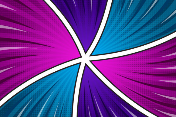 Retro Comic Background Triangle Curve: A Practical Evaluation for Modern Designers