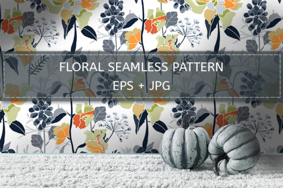 Revitalize Your Design Projects with a Vibrant Vector Floral Seamless Pattern