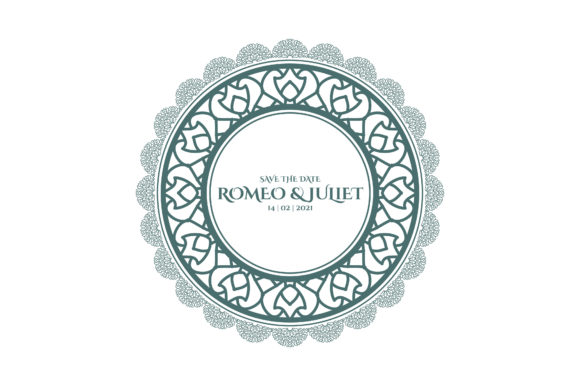 Vintage Mandala Save the Date